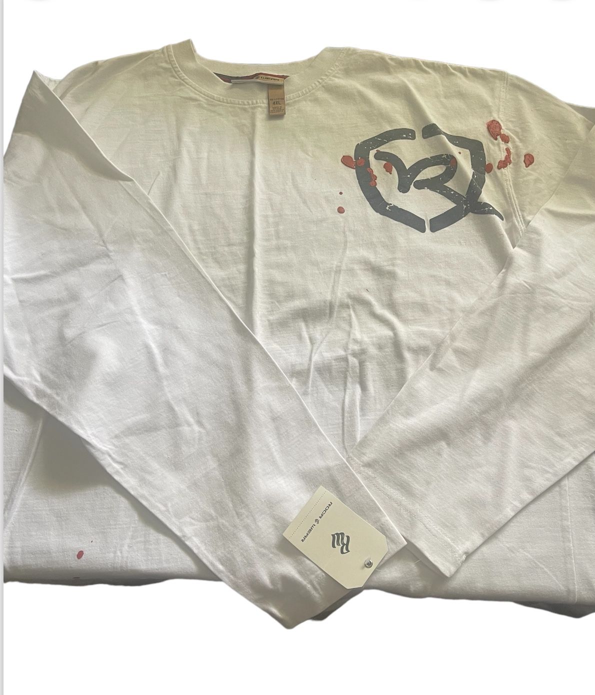 Roca Wear White Long Sleeve 