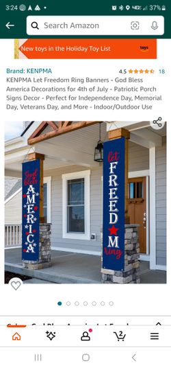 Freedom America Banners.