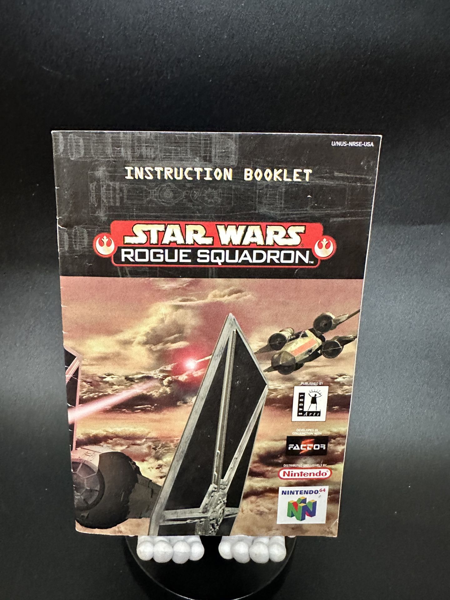 Star Wars Rouge Squadron N64 Manual