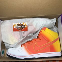 Nike Sb Dunk High Candy Corn 