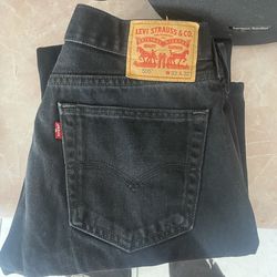 Levi’s 501 Black Pants And Levi’s Blue And black 505