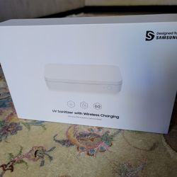 Samsung Wireless charger with UV sanitizer