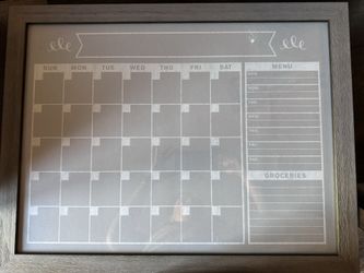 Framed Calendar 