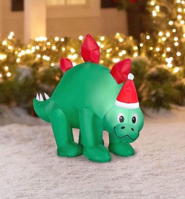 Holiday dinosaur Blow Up
