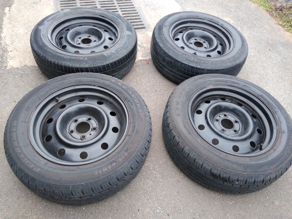 17 tires rims 5x4.5