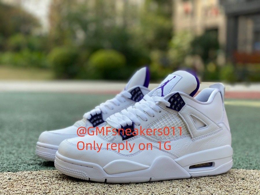 Air Jordan 4 Retro 'Purple Metallic'