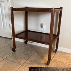 Antique Serving Cart
