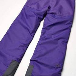 NEW Size Medium - M - Kid Girl Insulated Snow Pants Reinforced Knees