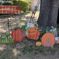 Fall Festive Metal Sign Bundle