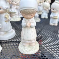 Precious Moments Figurine Thanking Of Him 