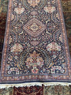 TREE of LIFE Antique Hand Knotted PERSIAN Area Rug 