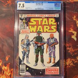 1980 Star Wars #42 (🔑 1st Boba Fett, CGC 7.5)