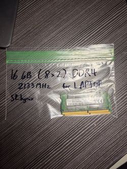 16GB RAM (8x2) DDR4 2133MHz