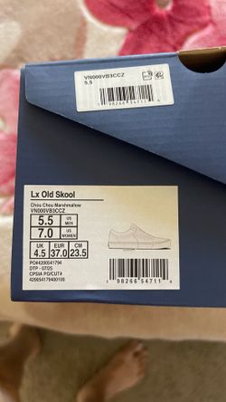 Size / 7 ,Vans Old Skool Chou Chou Skate Shoe - Marshmallow
