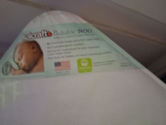 Baby/toddler mattress, nearly unused