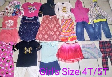 Girl's Size 4T/5T Bundle