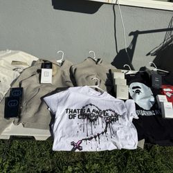 essentials hoodies N bape shirts 