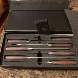 PAUDIN Kitchen Chef Knife with Sharp High Carbon Stainless Steel Blade and  Pakkawood Handle, Professional Japanese Knives Set 7pc for Sale in Dallas,  TX - OfferUp
