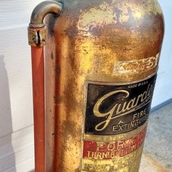 Vintage Cooper and Brass Fire 🔥 Decorative Extinguisher/M