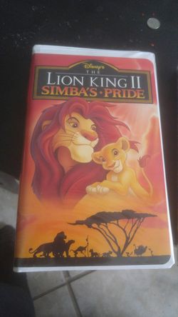 Lion king 2 original vhs