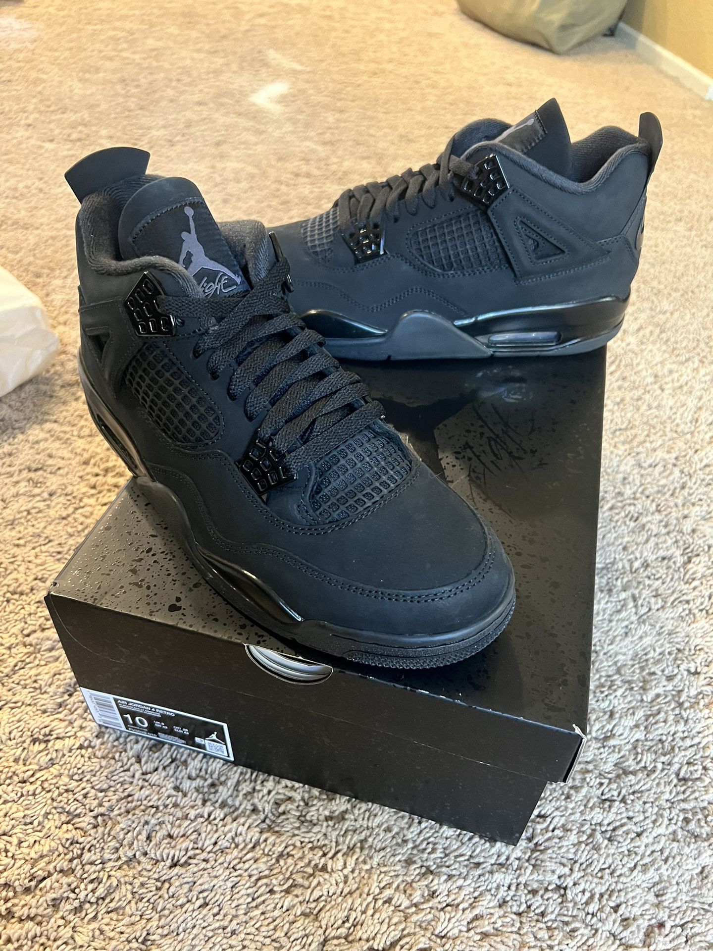 Jordan 4 Black cat 