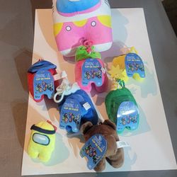 Among US Clip On Plush