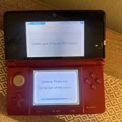 Red Nintendo 3DS