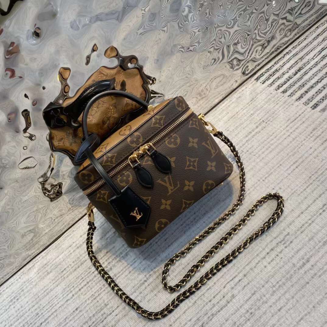 Authentic Louis Vuitton Women Monogram and Monogram Reverse Bag