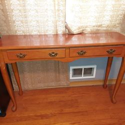 Queen Anne Console Table