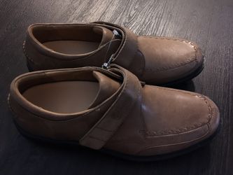 Excellent Condition Dr. Comfort “Frank” Dark Tan Oxford Casual Business Men’s Shoes Size 8.5M Eur 41.5M