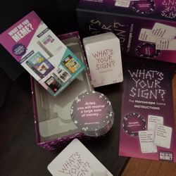 What's Your Sign Adult Party Game - Brand New
