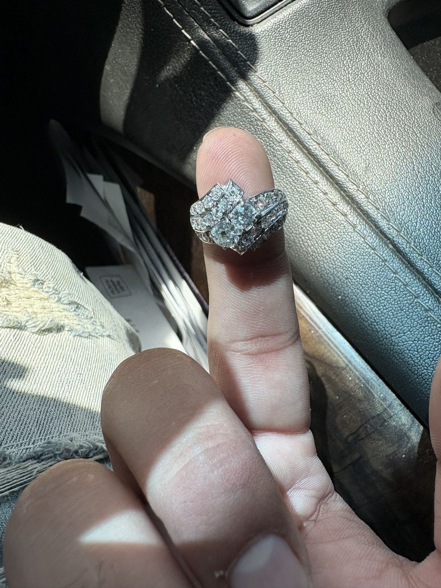 Real Diamonds 18 Carat Ring