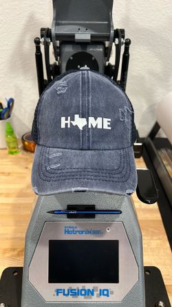 Distressed PONYTAIL Hat TEXAS State HOME BRAND NEW