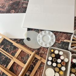 ART LOT - Acrylic Paints And More 