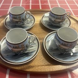 Espresso Cups With Saucer 