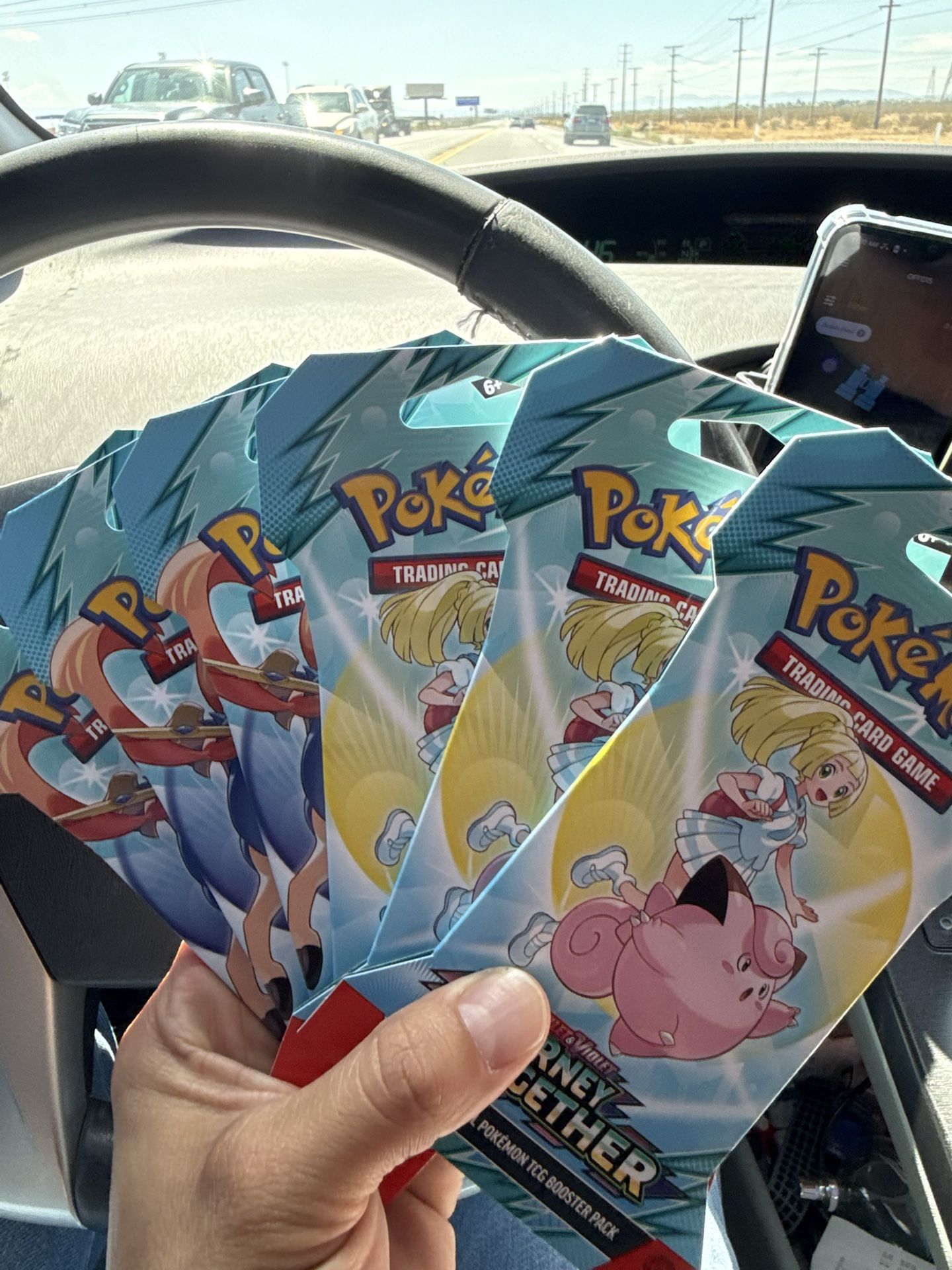 Journey Together Pokemon Booster Sleeves