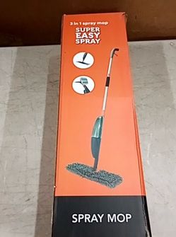 3-in-1 Upgraded Spray Mops for Floor & Window Cleaning with 3pcs Pads - Broom/ Mop/ Window Squeegee
