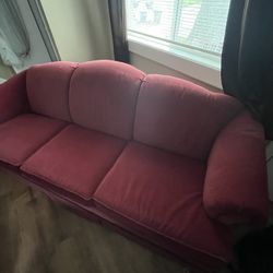 Red Sofa Express Couch