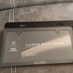 Brand New Mazda License Plate Frame