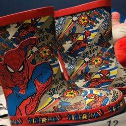Size 12 Spiderman Rain Boot