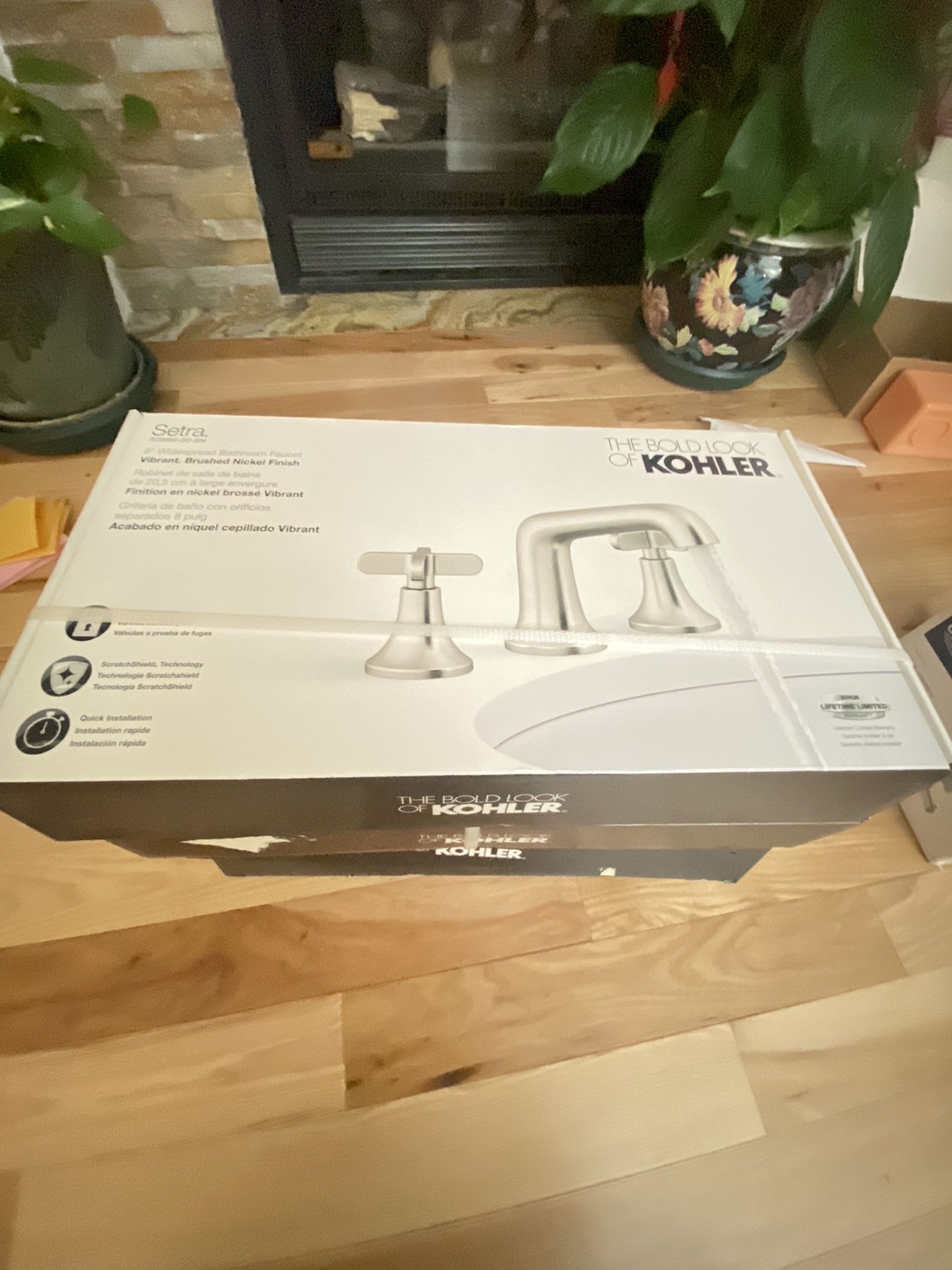 Kohler faucet ($80 for each pack currently four in stock)