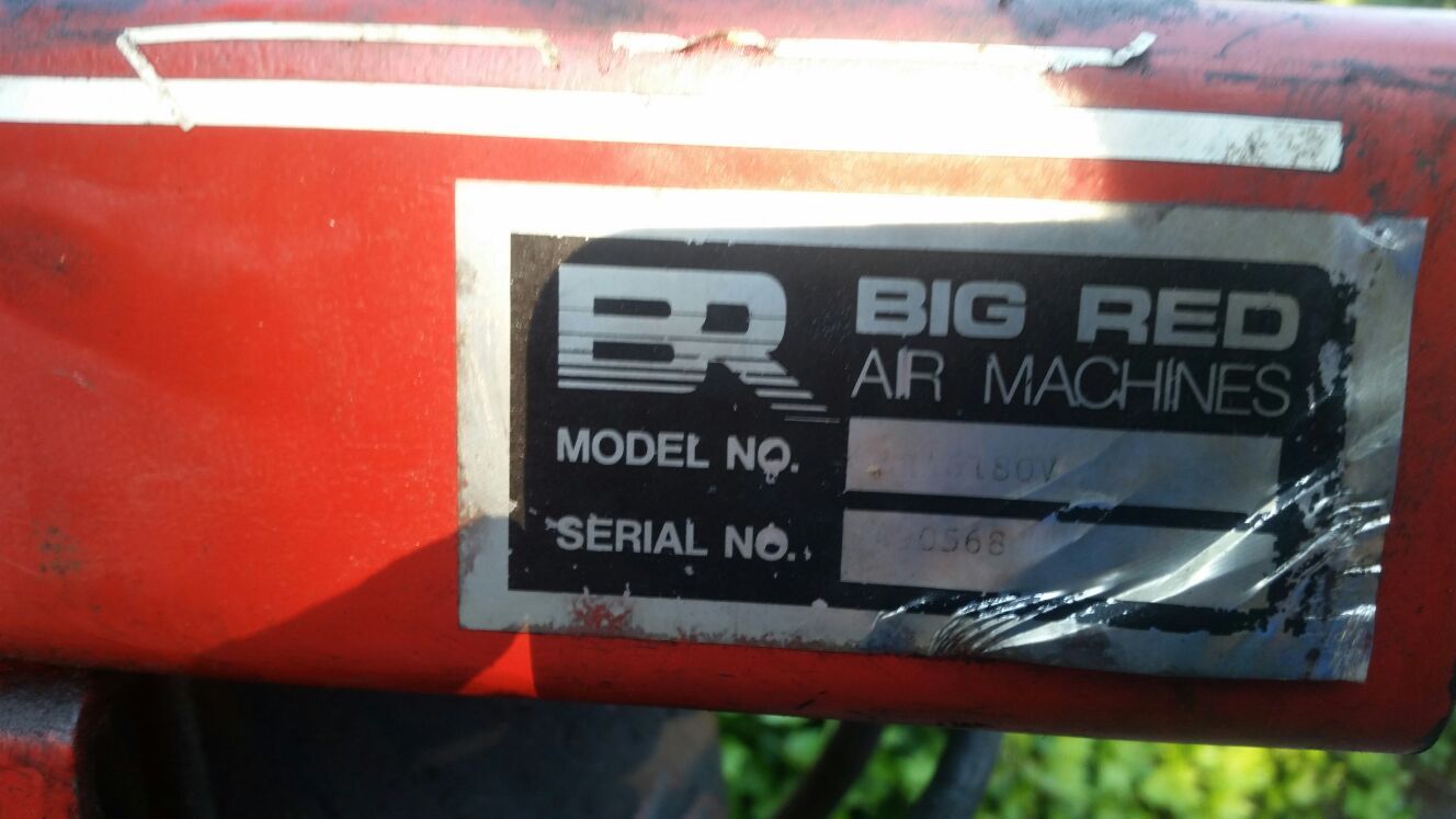 Snap onbig red 80 galling air compressor for Sale in Puyallup, WA OfferUp