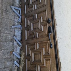 LHS opening Solid Wood Door Slab 30"x80"