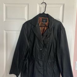Women’s Black Leather Jacket 
