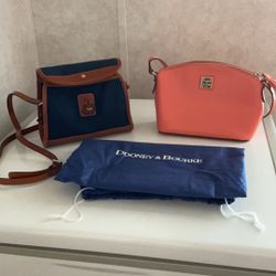 Dooney & Bourke Orange Woman’s Crossbody Bag = Dooney & Bourke Wayfarer Flap Crossbody Bag 