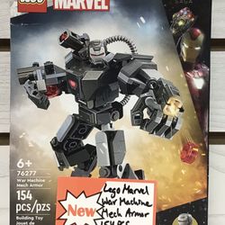 Lego Marvel War Machine Mech Armor 154pcs New 