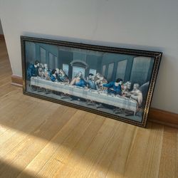 The last supper wall picture