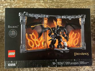 Never opened LEGO Icons The Lord of the Rings: Balrog Book Nook