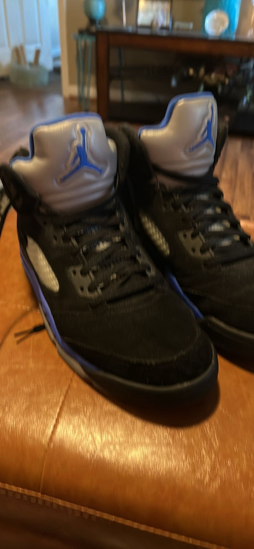 Black/blue Jordan’s Size 13