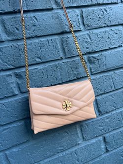 Tory Burch light pink bag